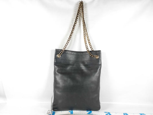 GIVENCHY Leather Chain Tote Bag