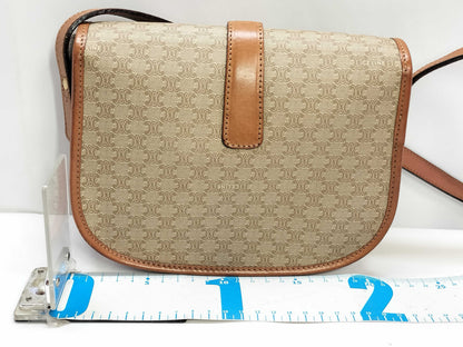 CELINE Celine Shoulder Bag Beige