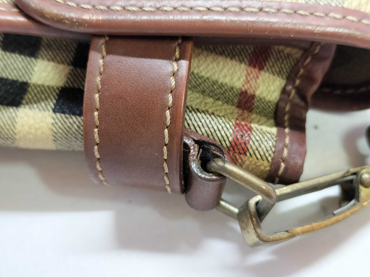 BURBERRY Nova Check Shoulder Bag