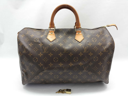 LOUIS VUITTON LOUIS VUITTON Monogram Louis Vuitton Monogram Speedy 40 Boston Bag