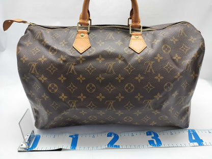 LOUIS VUITTON LOUIS VUITTON Monogram Louis Vuitton Monogram Speedy 40 Boston Bag