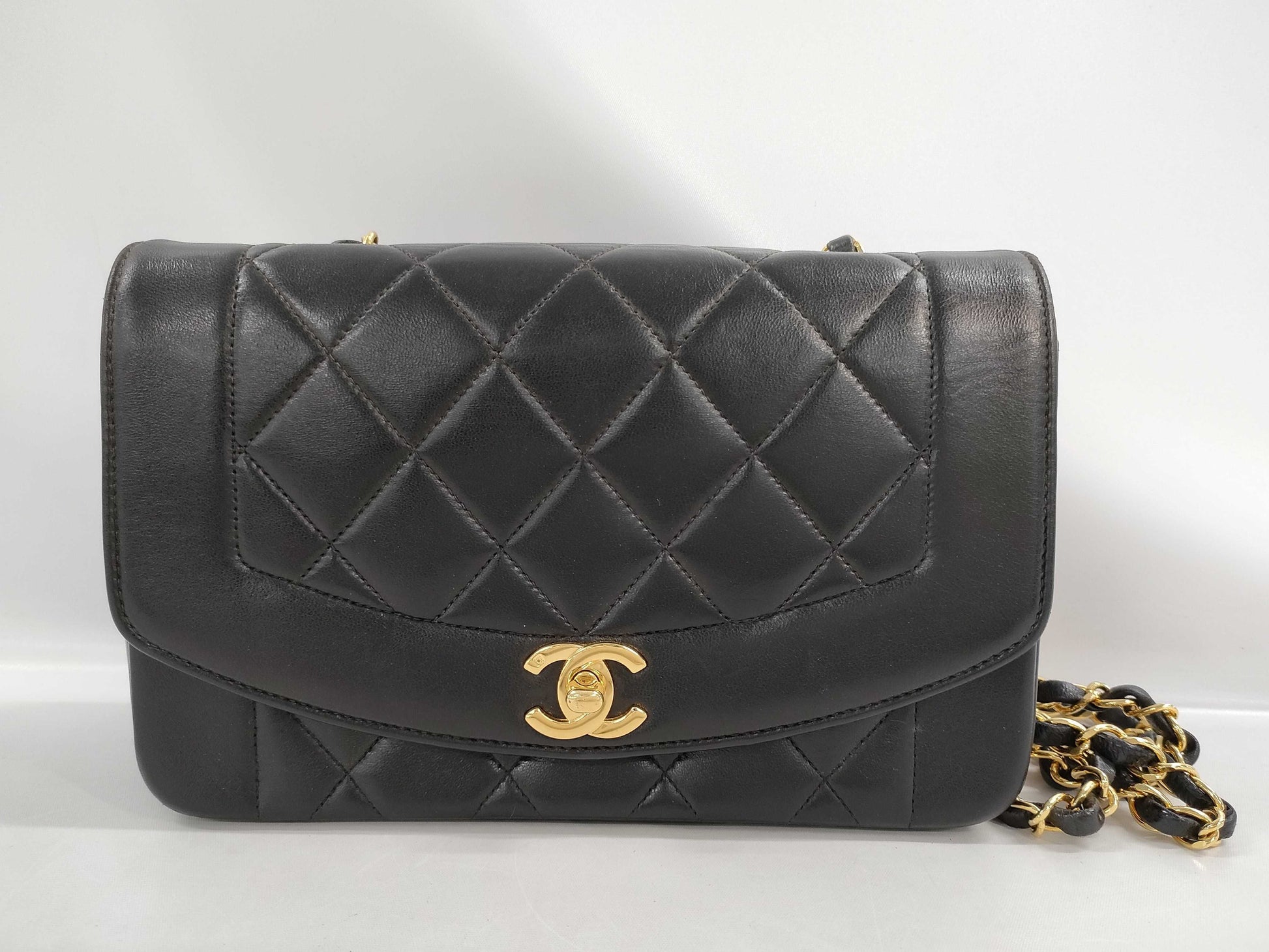 CHANEL Diana 22 Chain Shoulder Bag