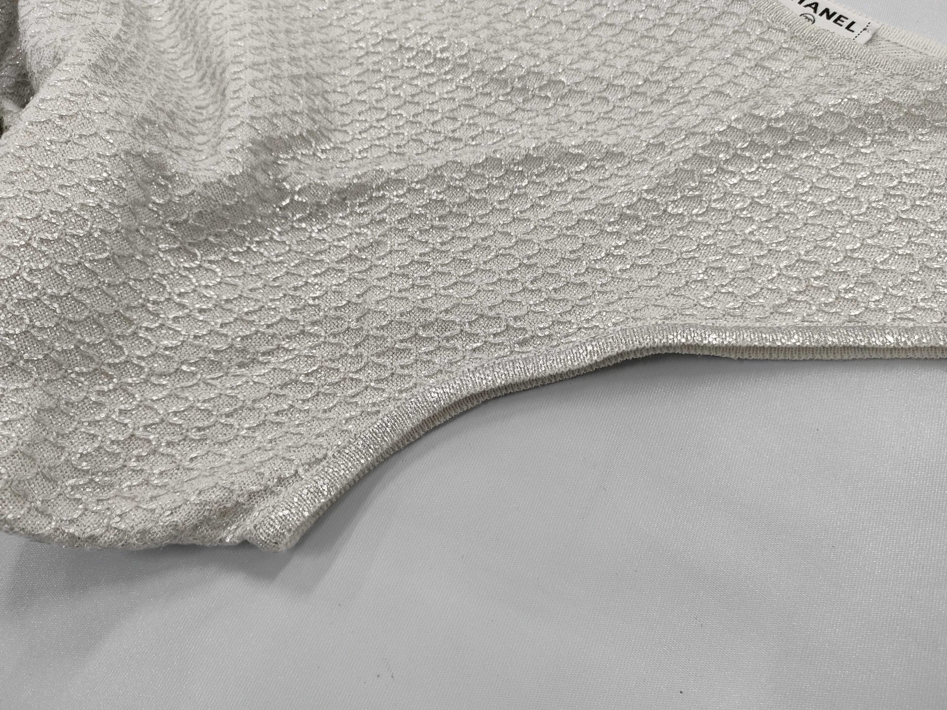 CHANEL Tank Top Gray 09P #38 Tops