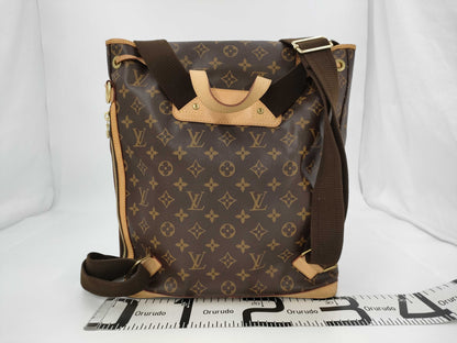 LOUIS VUITTON Monogram Louis Vuitton M40107 Sac Ados Fall Backpack Monogram Brown Backpack