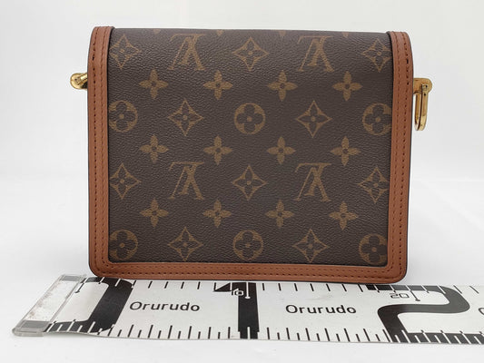 LOUIS VUITTON LOUIS VUITTON Louis Vuitton Dauphine Mini Mono Reverse Shoulder Bag Shoulder Bag