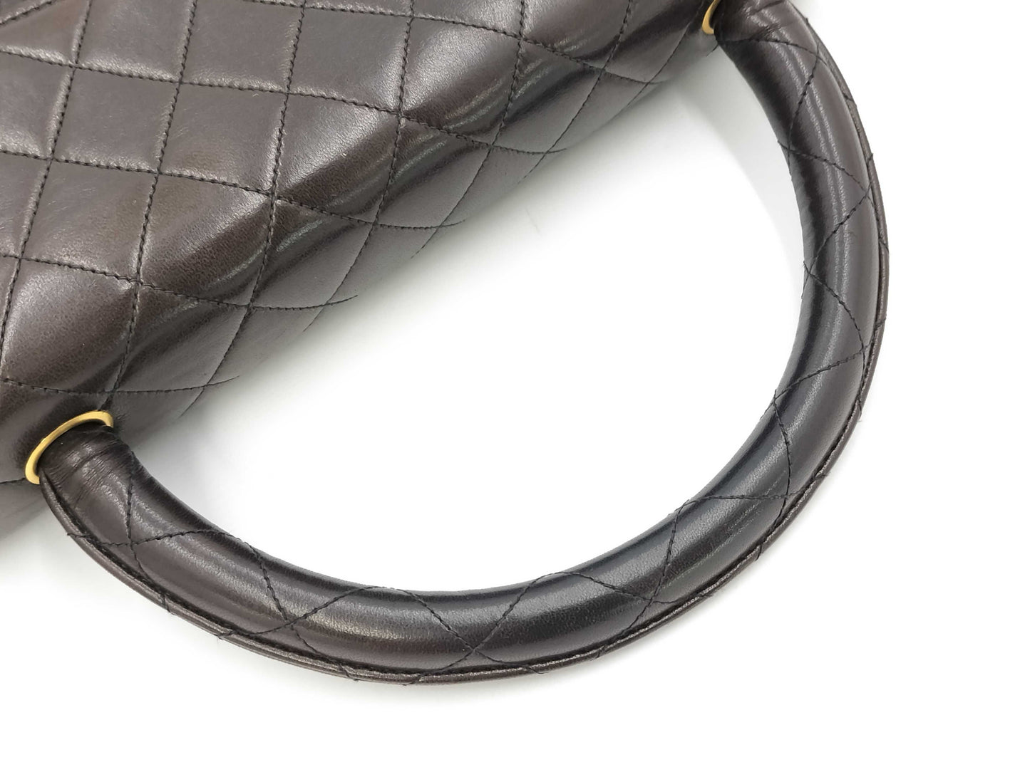 CHANEL Matelasse Lambskin Parent-Child Bag with Gold Hardware
