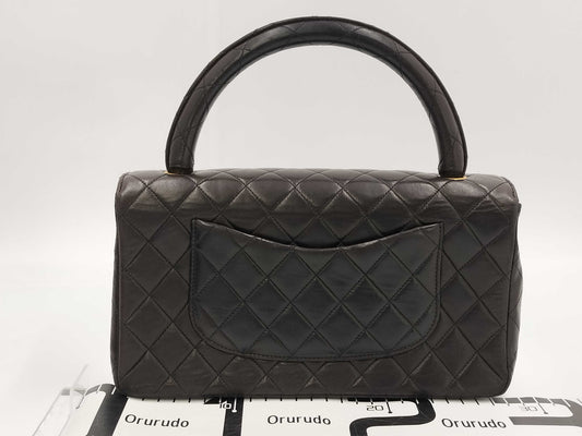 CHANEL Matelasse Lambskin Parent-Child Bag with Gold Hardware