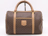 CELINE Leather Mini Boston Bag Brown