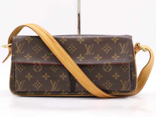 LOUIS VUITTON M51164 Monogram Viva Cite MM Handbag