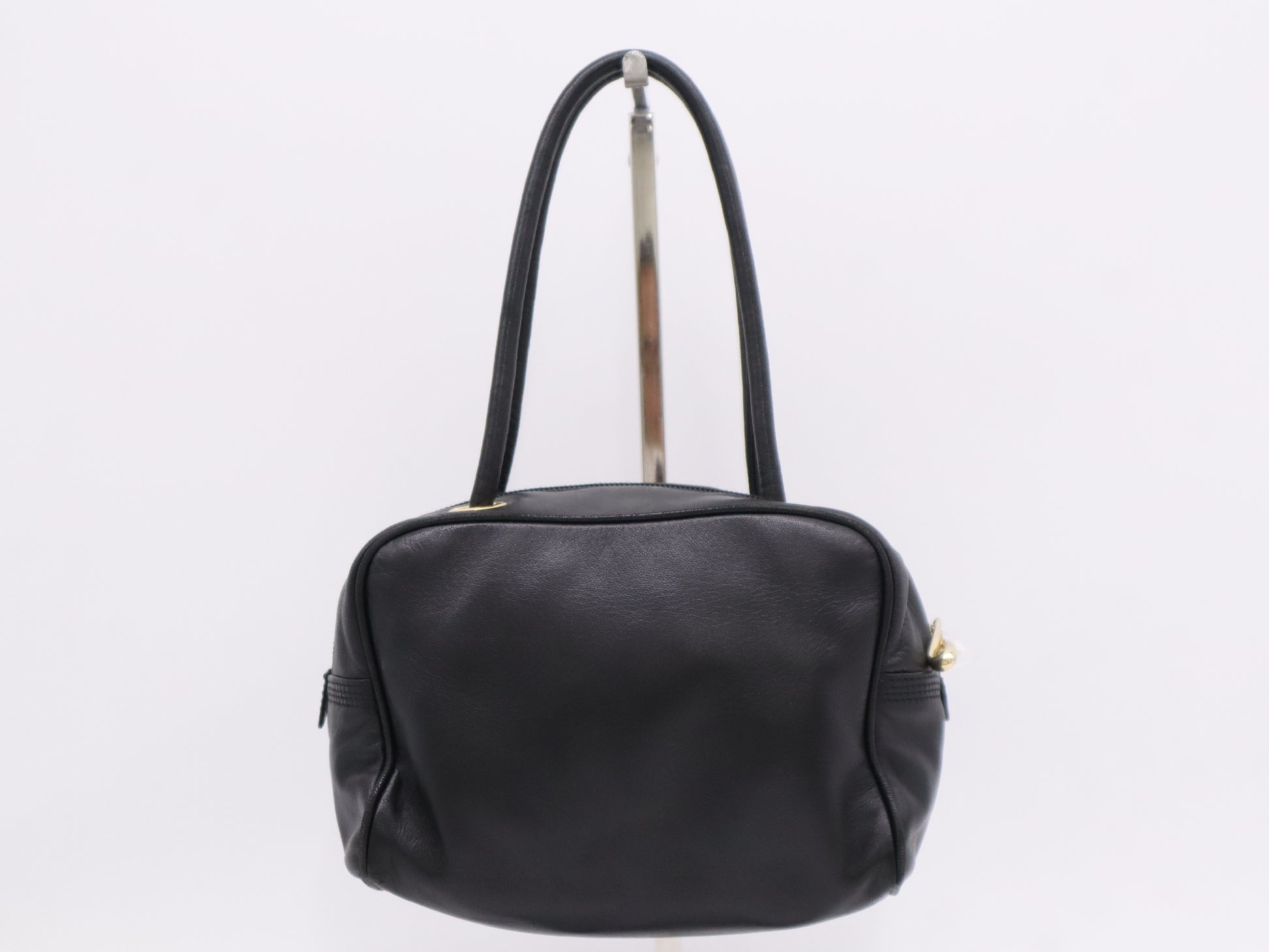 LOEWE Nappa Leather Anagram Handbag Black Handbag