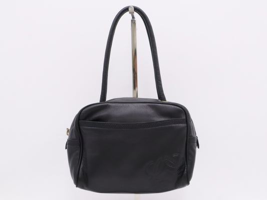 LOEWE Nappa Leather Anagram Handbag Black Handbag