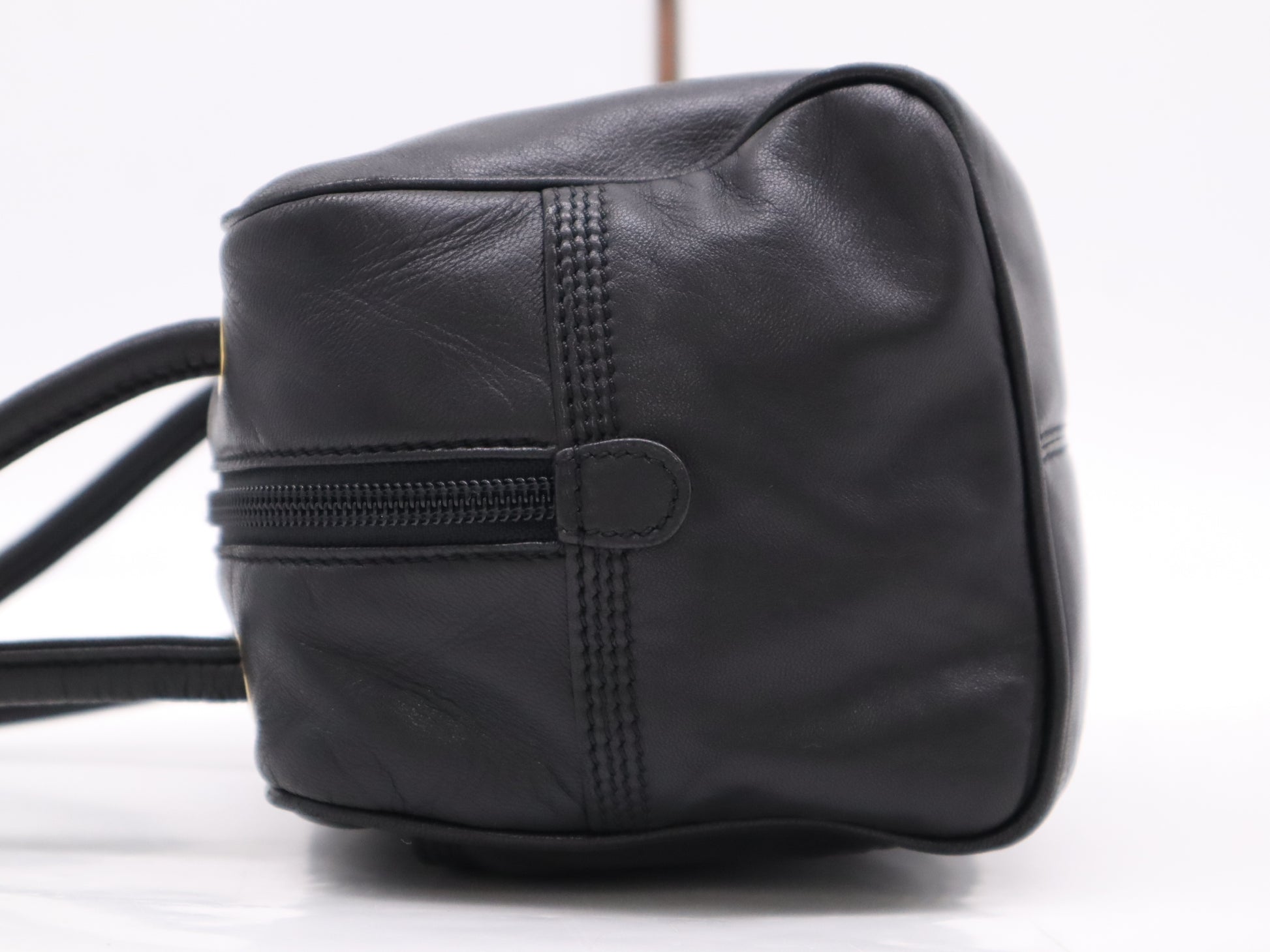 LOEWE Nappa Leather Anagram Handbag Black Handbag