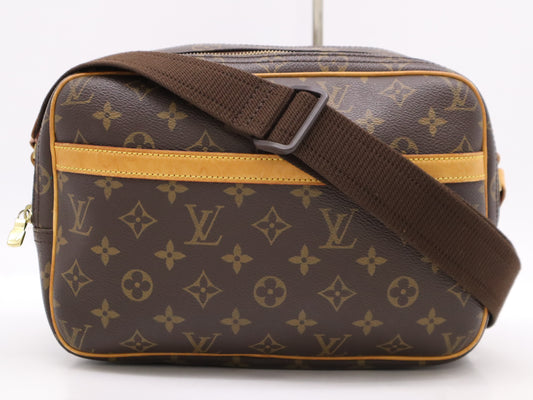 LOUIS VUITTON M45254 Monogram Reporter PM Shoulder Bag