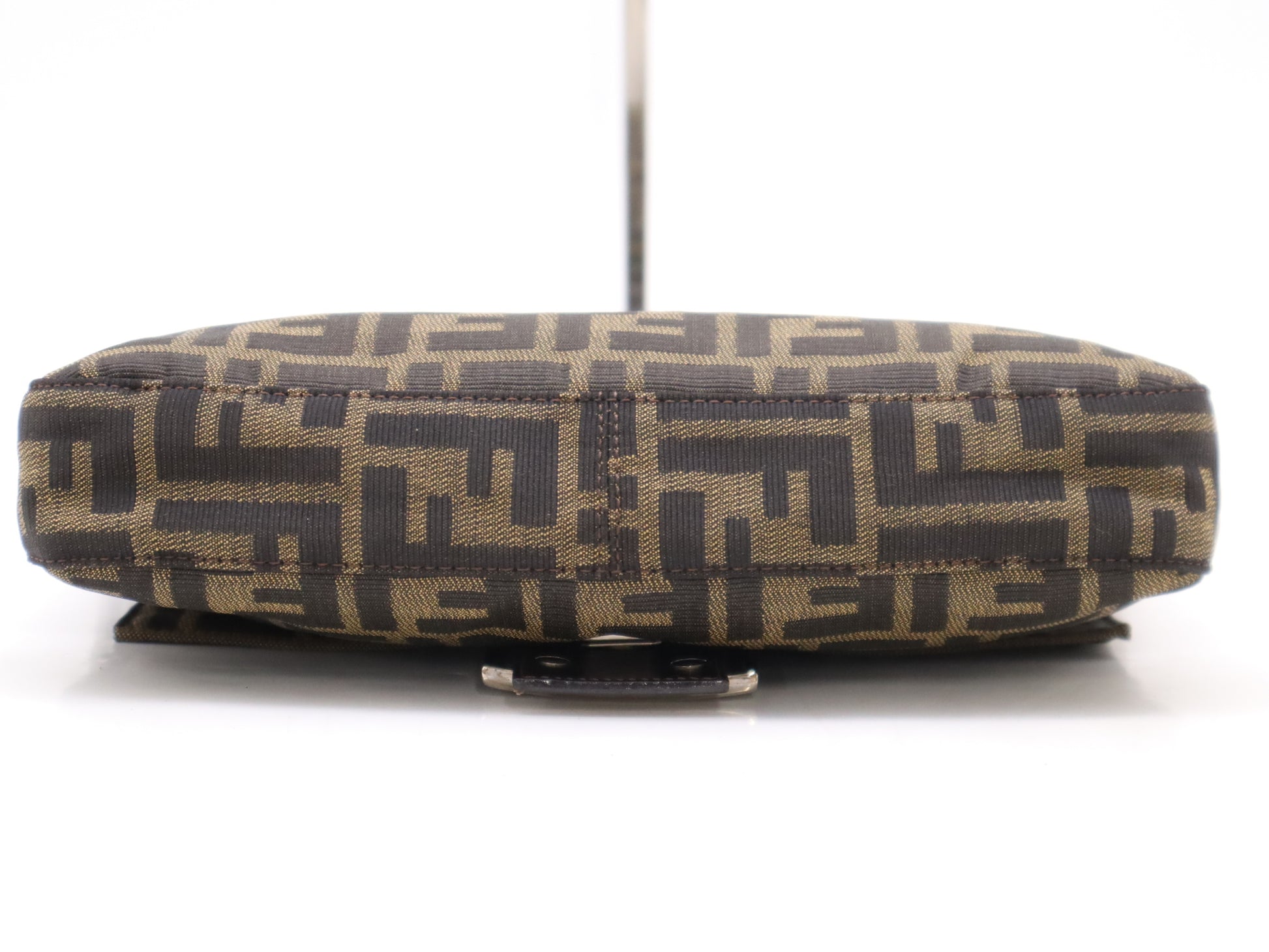 FENDI Zucca Mamma Bucket Brown Handbag