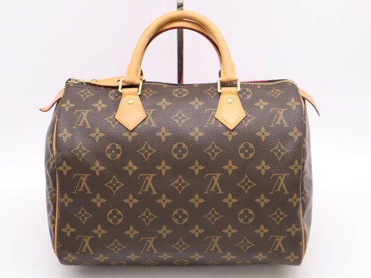 LOUIS VUITTON M41533 Monogram Speedy 30 Monogram V Handbag