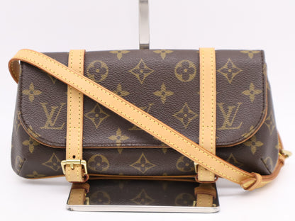 LOUIS VUITTON M51159 Monogram Pochette Marel Shoulder Bag with Shoulder Strap