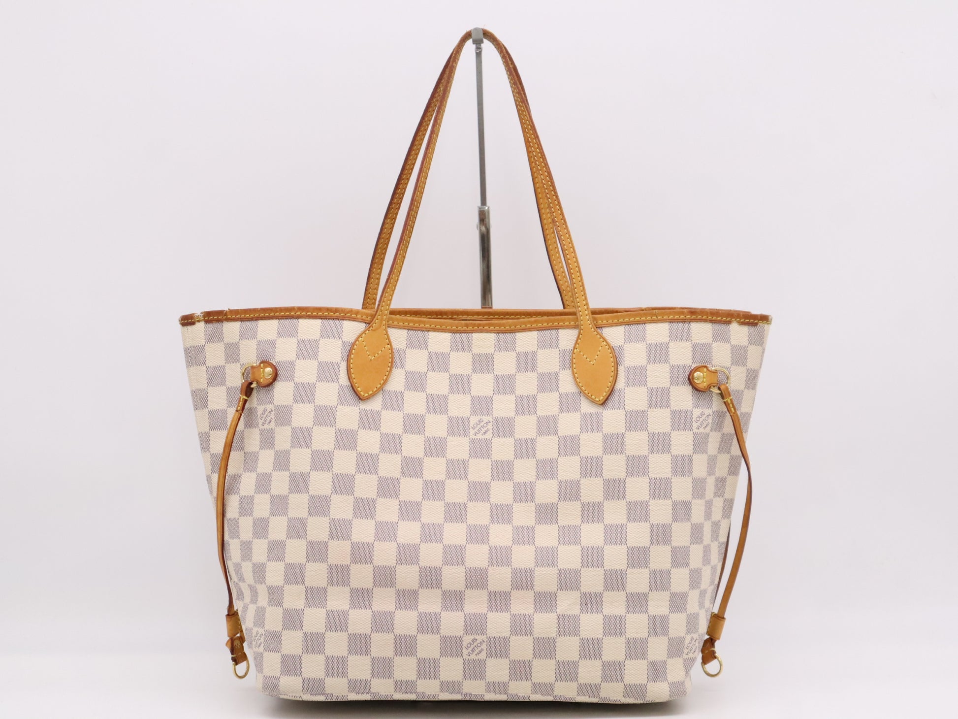 LOUIS VUITTON N51107 Azure Neverfull MM Old Model Tote Bag