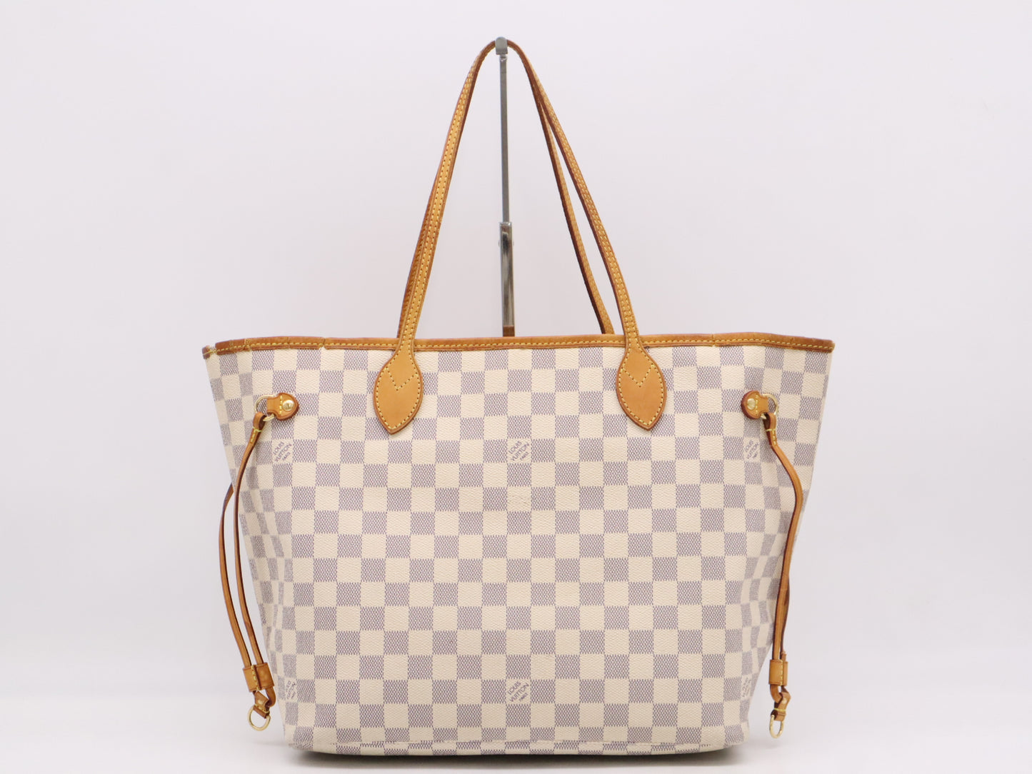 LOUIS VUITTON N51107 Azure Neverfull MM Old Model Tote Bag