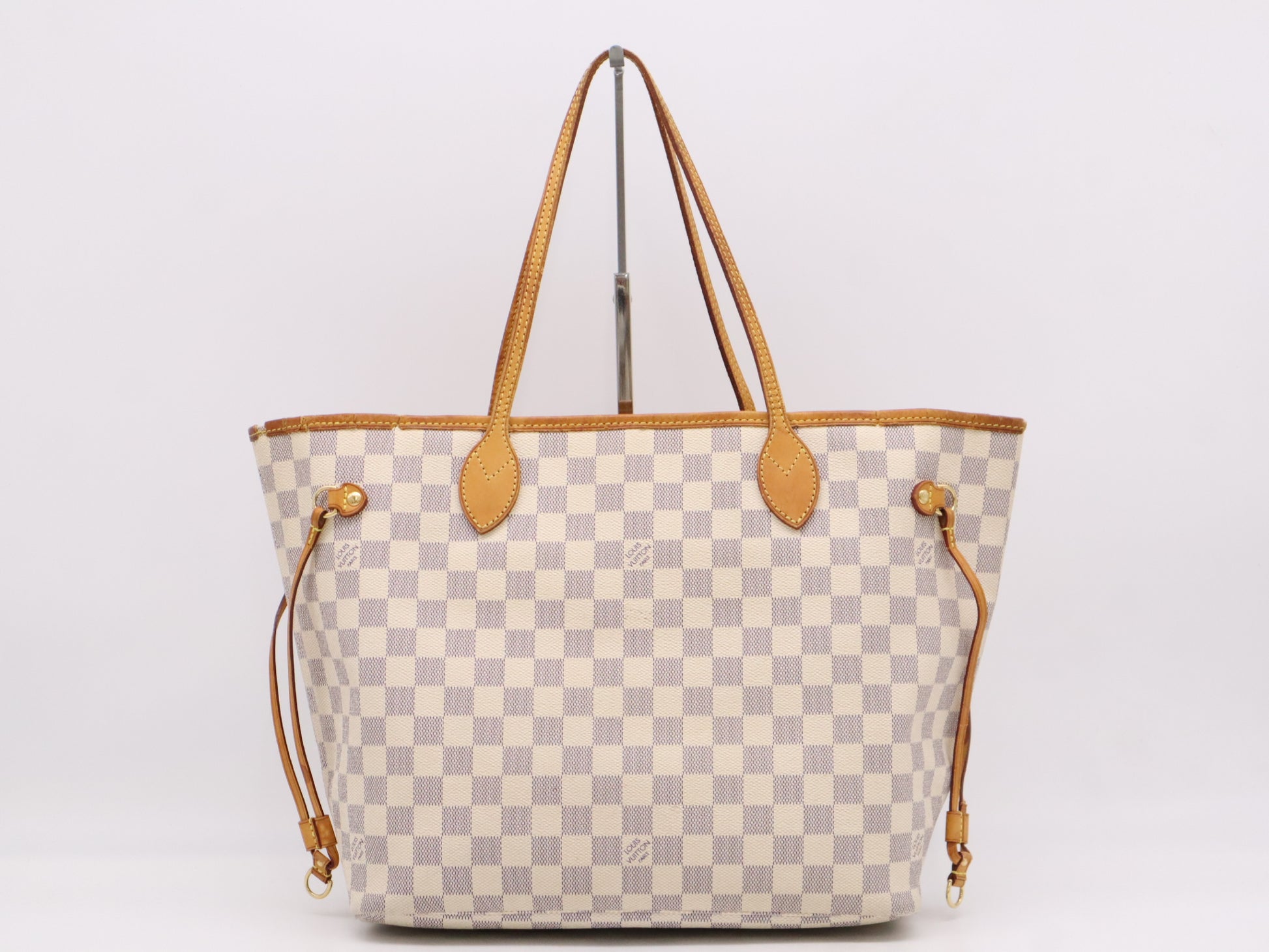 LOUIS VUITTON N51107 Azure Neverfull MM Old Model Tote Bag