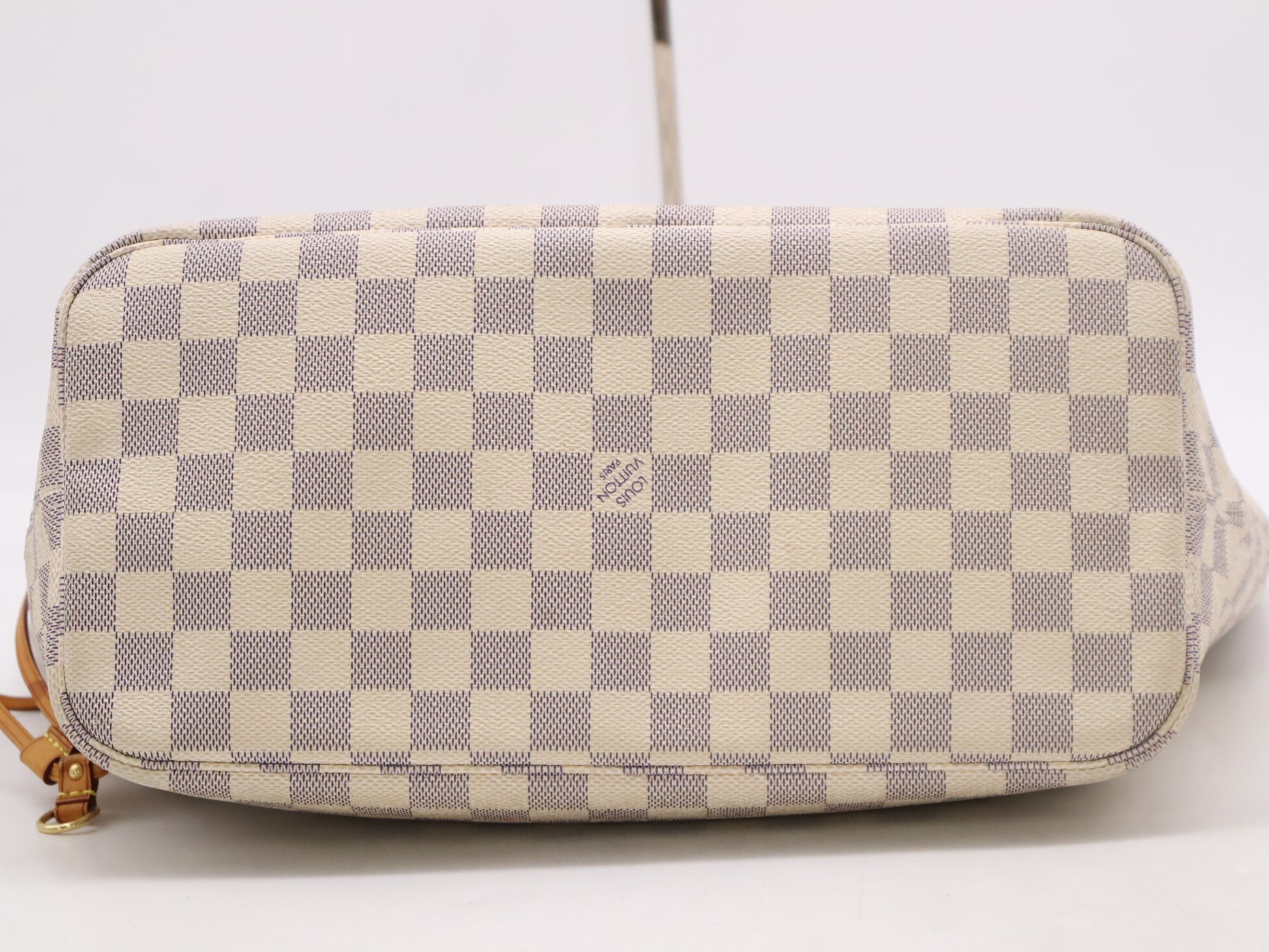 LOUIS VUITTON N51107 Azure Neverfull MM Old Model Tote Bag