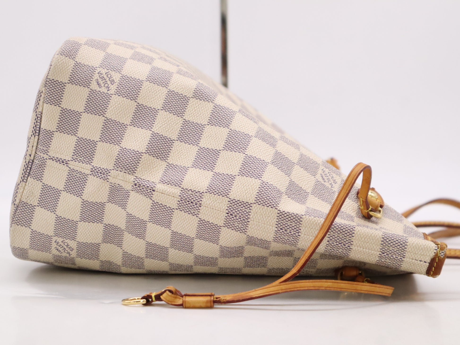 LOUIS VUITTON N51107 Azure Neverfull MM Old Model Tote Bag