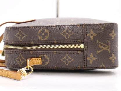 LOUIS VUITTON M47500 Monogram Spontini Handbag with Shoulder Strap
