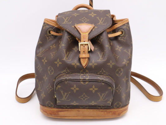 LOUIS VUITTON M51137 Monogram Mini Montsouris Backpack