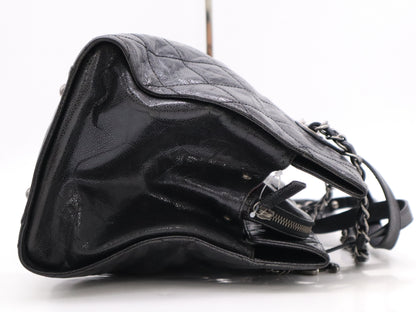 CHANEL Matelasse Caviar Leather Chain Tote Bag Black Card 18215968 Tote Bag
