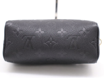 LOUIS VUITTON M82450 Empreinte Nano Speedy Noir RFID Verified Handbag