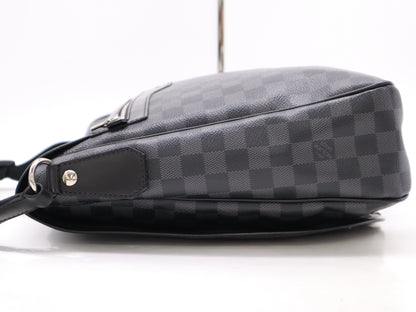 LOUIS VUITTON N51213 Damier Graphite Renzo Shoulder Bag