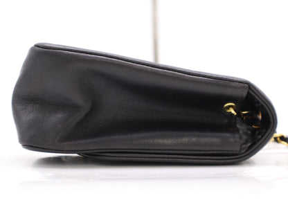 CHANEL Diana 25 Lambskin Shoulder Bag Black Seal 3408335 Shoulder Bag