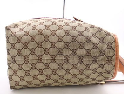 GUCCI 139260GG Canvas Sherry Line Shoulder Bag 486622 Tote Bag