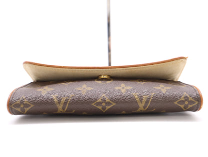 LOUIS VUITTON M51854 Monogram Pochette Twin PM Shoulder Bag