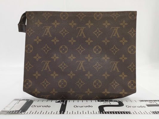 LOUIS VUITTON LOUIS VUITTON Monogram M51960 Monogram Poche Souffle Clutch Bag