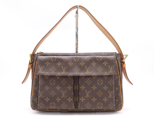 LOUIS VUITTON M51163 Monogram Viva Cite GM Shoulder Bag