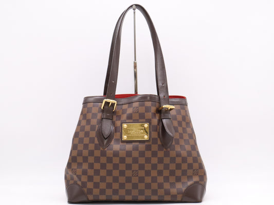 LOUIS VUITTON N51204 Damier Hampstead MM Tote Bag