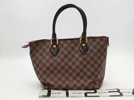LOUIS VUITTON LOUIS VUITTON Damier N51183 Damier Saleya PM Handbag