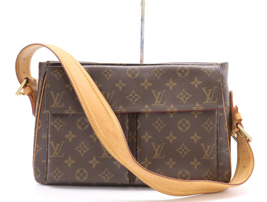 LOUIS VUITTON M51163 Monogram Viva Cite GM Shoulder Bag