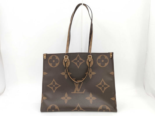 LOUIS VUITTON Monogram M45320 Reverse On the Go GM Monogram Giant RFID Verified Handbag