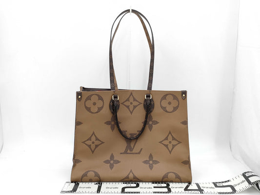 LOUIS VUITTON Monogram M45320 Reverse On the Go GM Monogram Giant RFID Verified Handbag