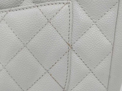 CHANEL Caviar Skin Matelasse Chain Shoulder Bag with White Card and Seal 13359863 Tote Bag