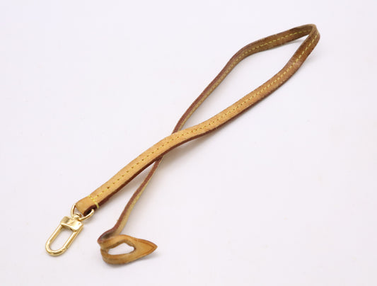 LOUIS VUITTON LOUIS VUITTON Natural Leather Shoulder Strap