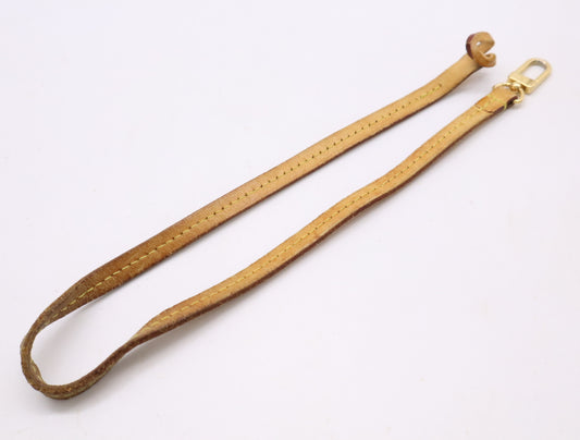 LOUIS VUITTON LOUIS VUITTON Natural Leather Shoulder Strap