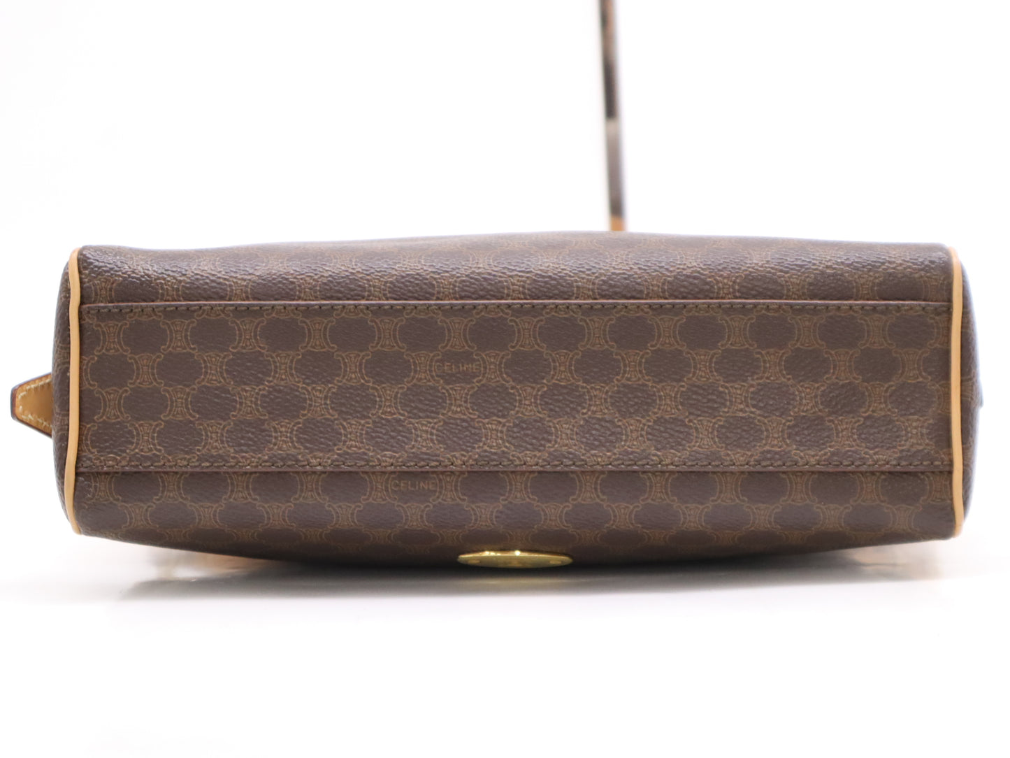 CELINE Macadam One Shoulder Bag Brown Shoulder Bag