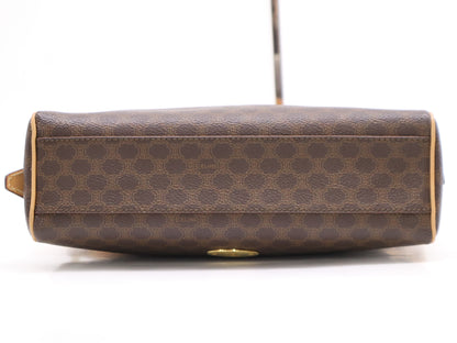 CELINE Macadam One Shoulder Bag Brown Shoulder Bag