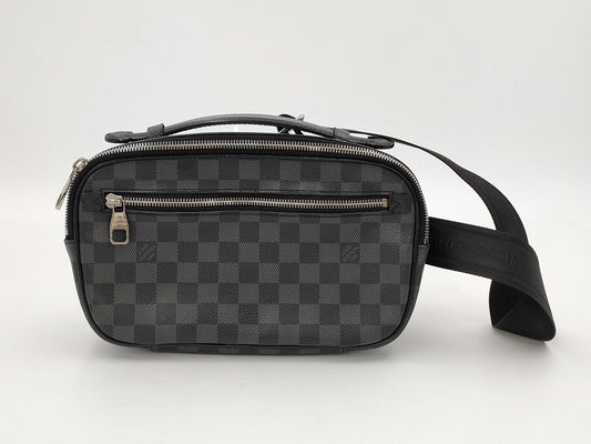 LOUIS VUITTON Damier Graphite N41289 Graphite Umbrella Waist Bag
