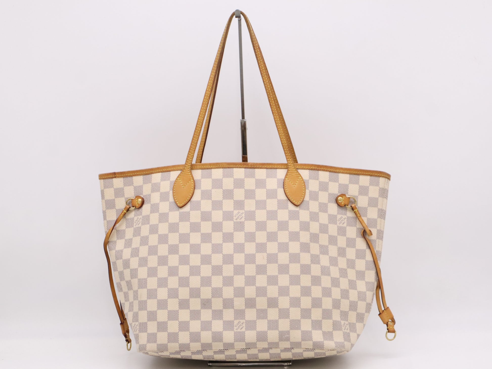 LOUIS VUITTON N41361 Azure Neverfull MM Tote Bag