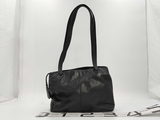 CHANEL Coco Mark Stitch Tote Bag, Silver Hardware, Black, Sticker, Card, 5522234 Tote Bag