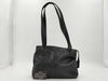 CHANEL Coco Mark Stitch Tote Bag, Silver Hardware, Black, Sticker, Card, 5522234 Tote Bag