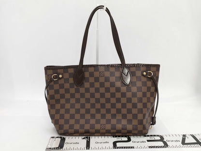 LOUIS VUITTON Damier N51109 Damier Neverfull PM Old Model Tote Bag